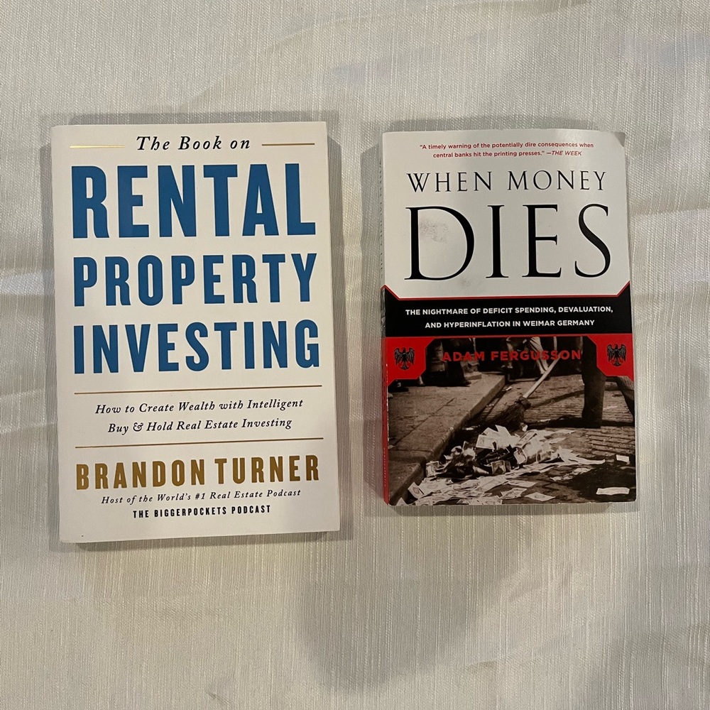 Books - Rental Property Investing and When Money Dies